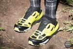 Footwear Yellow Sportswear Athletic shoe Soil