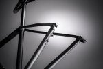 White Monochrome Bicycle accessory Line Bicycle frame